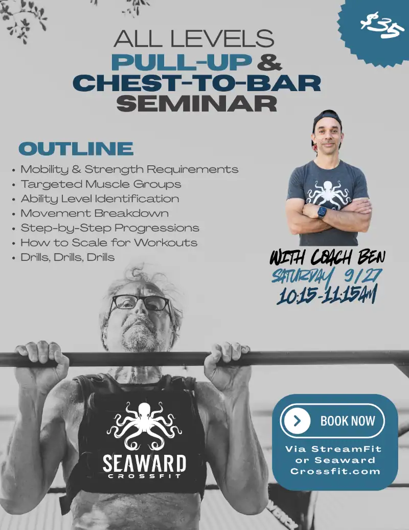 2025 Pull-up & C2B Seminar W Ben
