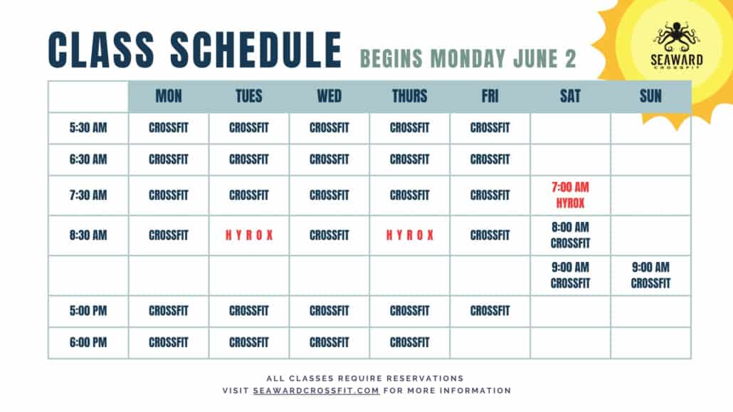 2025 summer schedule