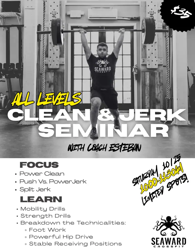 clean and jerk seminar